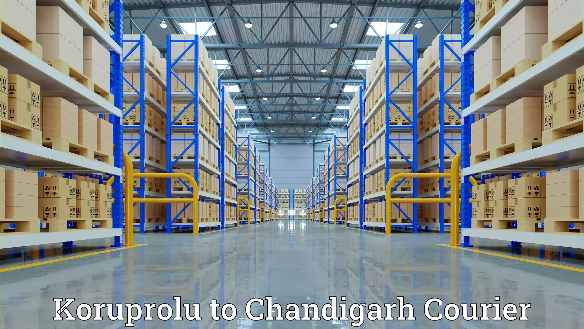 Efficient relocation services Koruprolu to Chandigarh