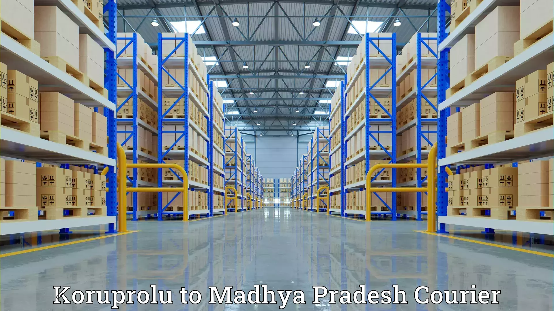 Residential moving services Koruprolu to Sidhi