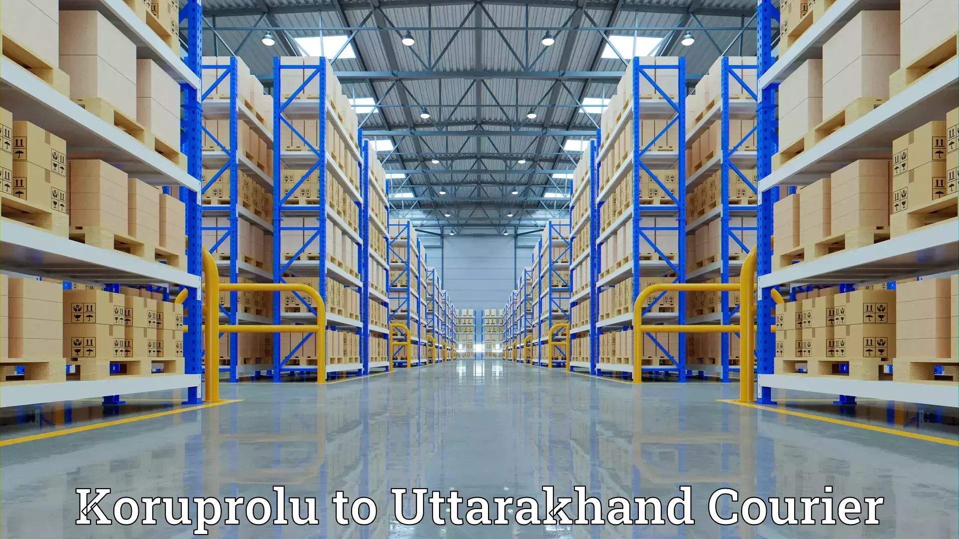 Comprehensive furniture moving Koruprolu to Uttarkashi