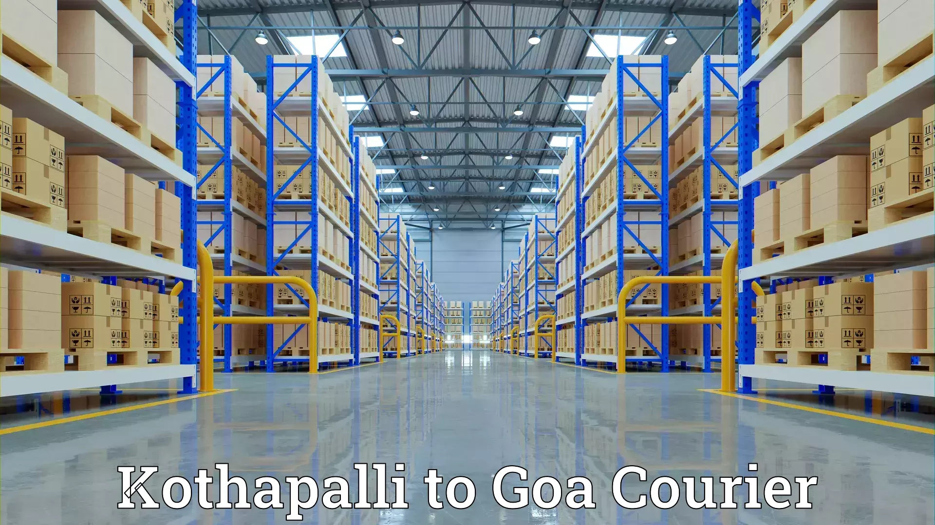 Furniture moving assistance Kothapalli to Goa