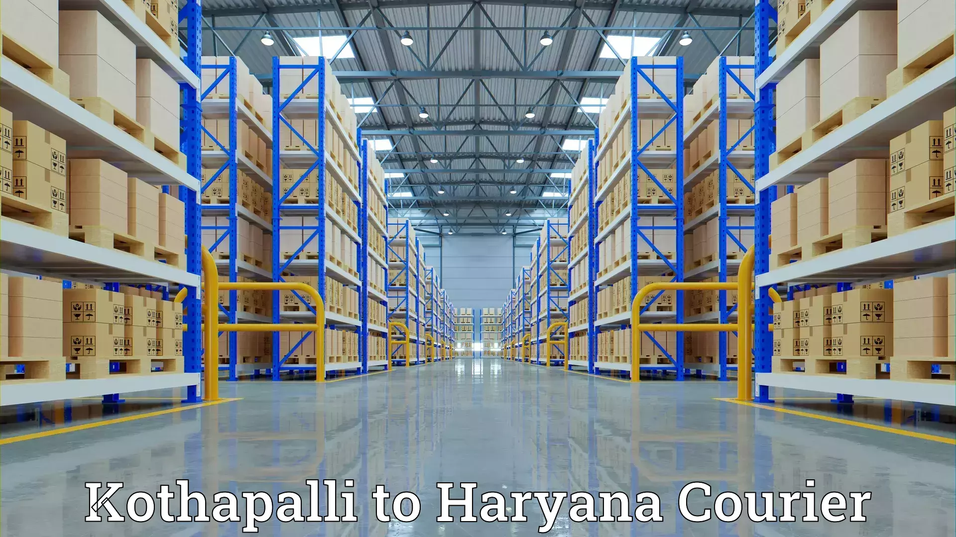 Professional household moving Kothapalli to Haryana