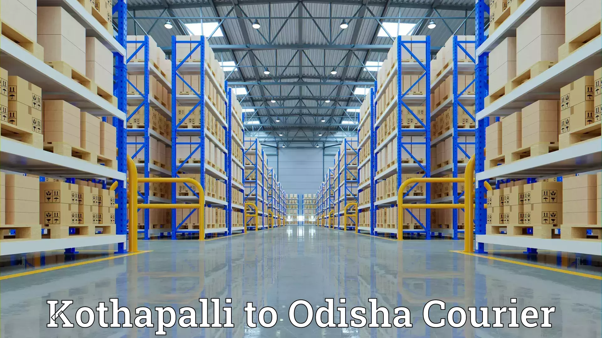 Moving and packing experts Kothapalli to Junagarh Kalahandi