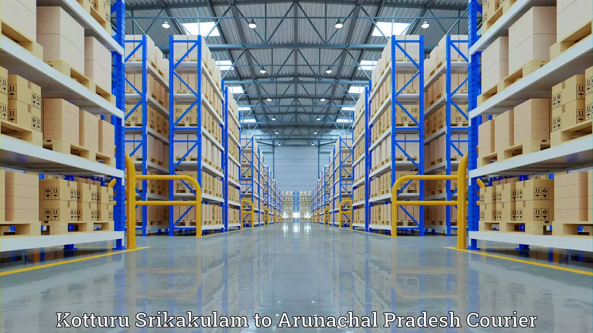 Professional furniture transport Kotturu Srikakulam to Dibang Valley