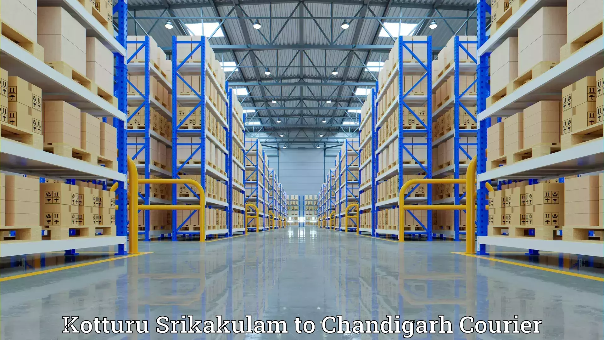 Stress-free household shifting in Kotturu Srikakulam to Chandigarh