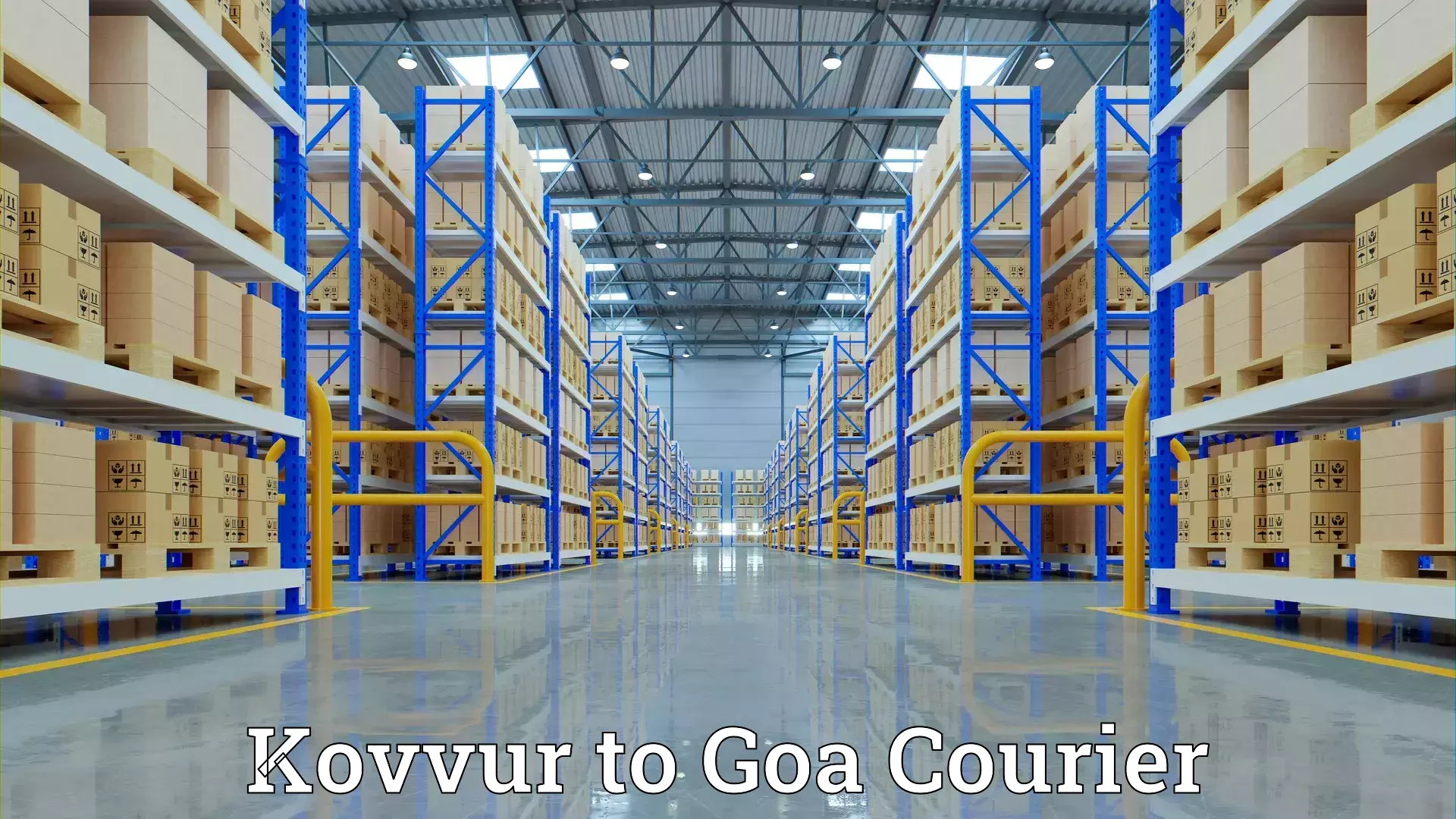 Reliable furniture transport Kovvur to Goa