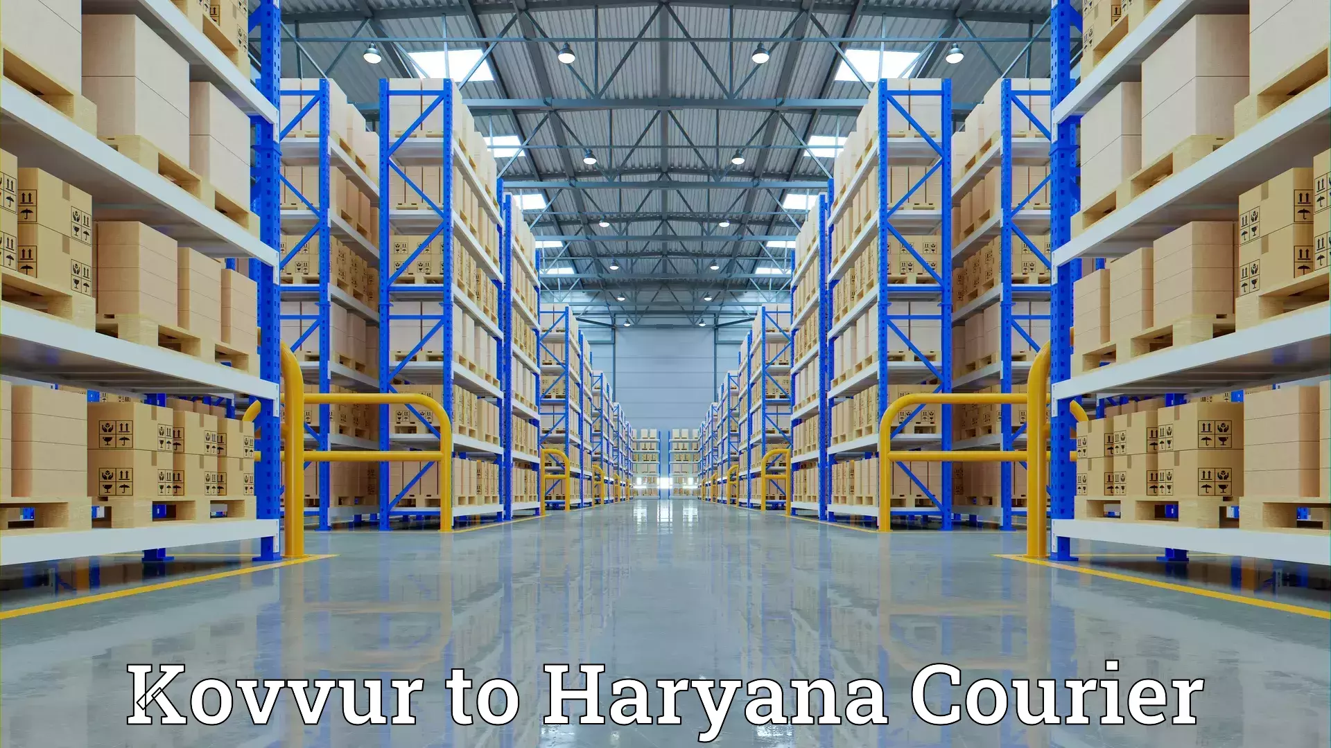 Full home relocation services Kovvur to Bilaspur Haryana