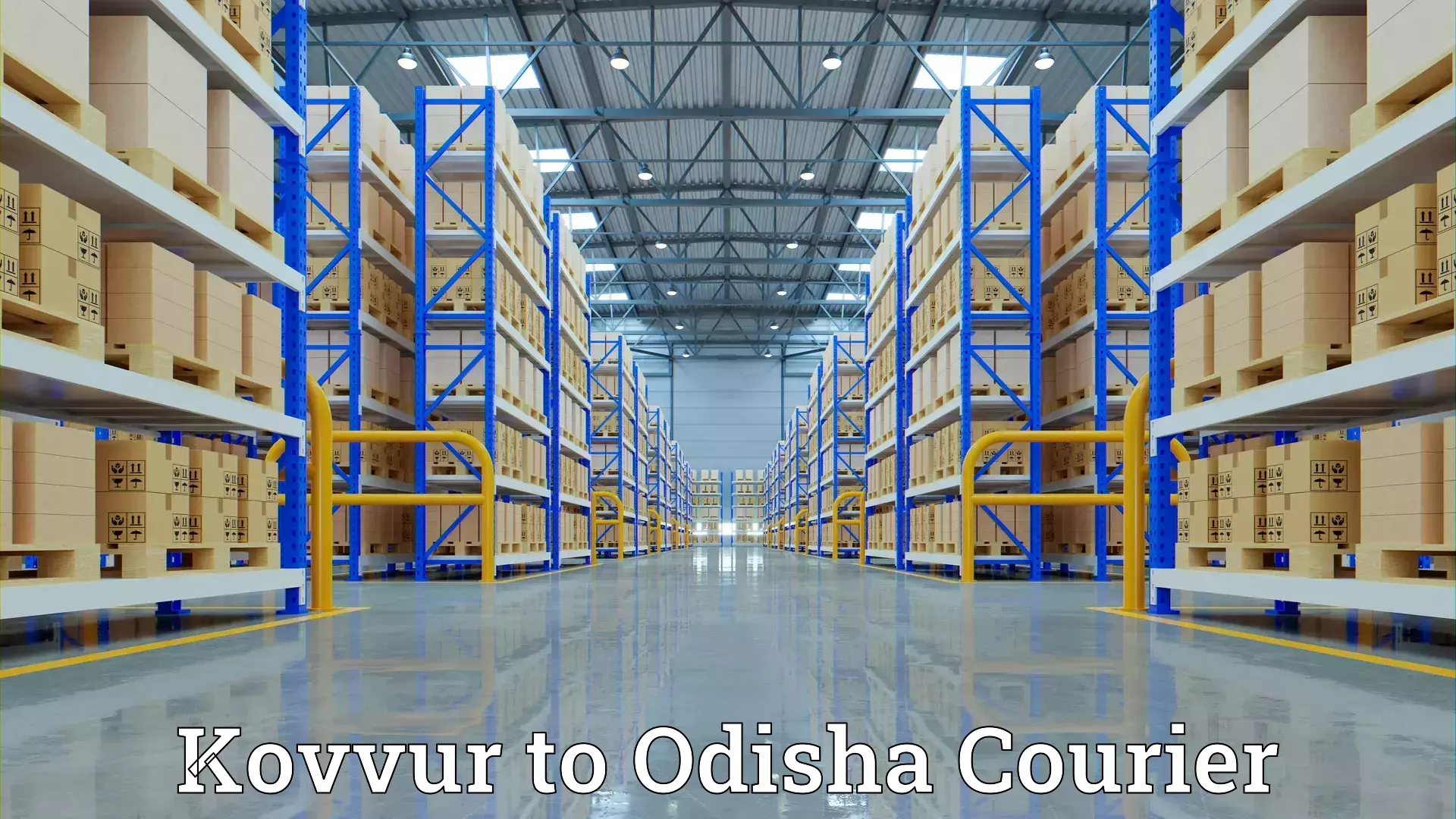 Smooth relocation services in Kovvur to Chhendipada