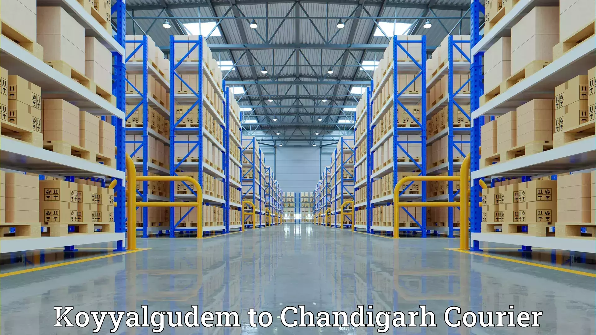 Custom furniture transport Koyyalgudem to Panjab University Chandigarh