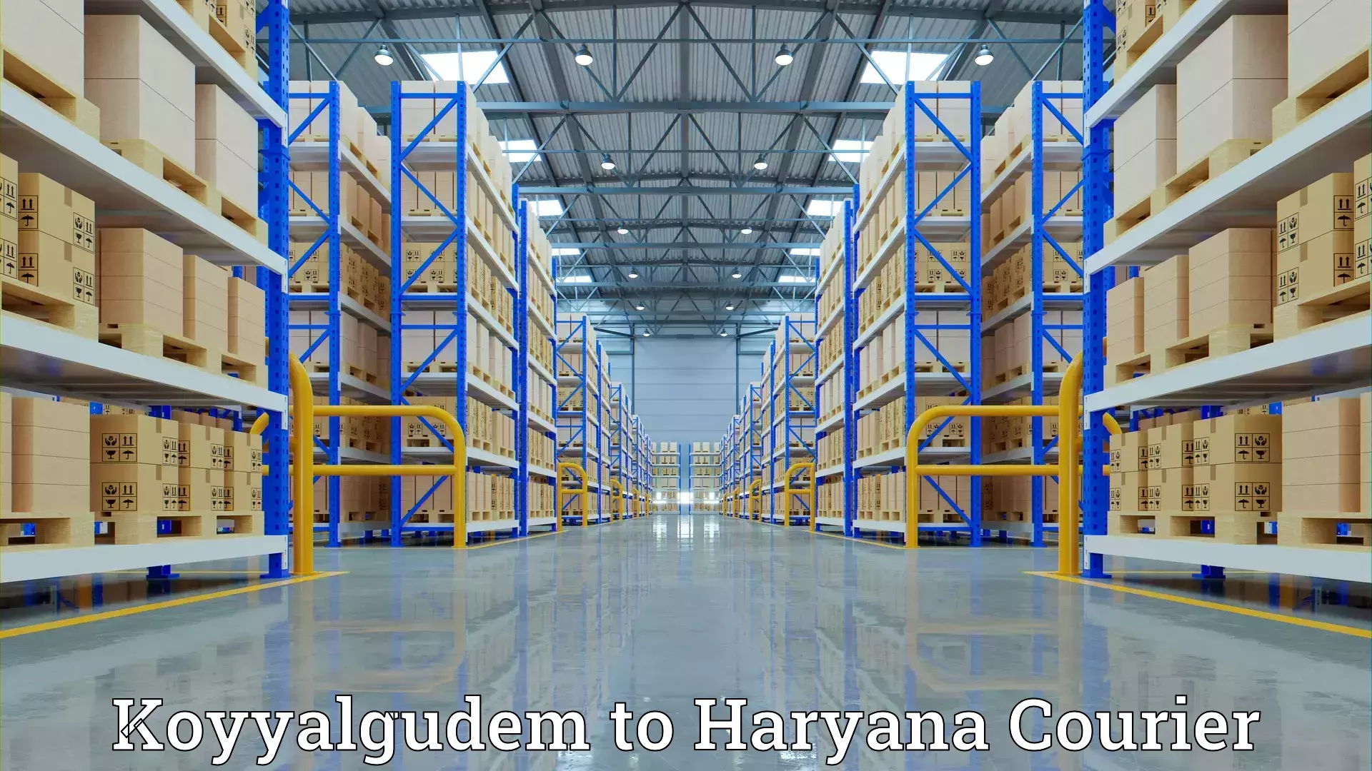 Furniture moving and handling in Koyyalgudem to Haryana