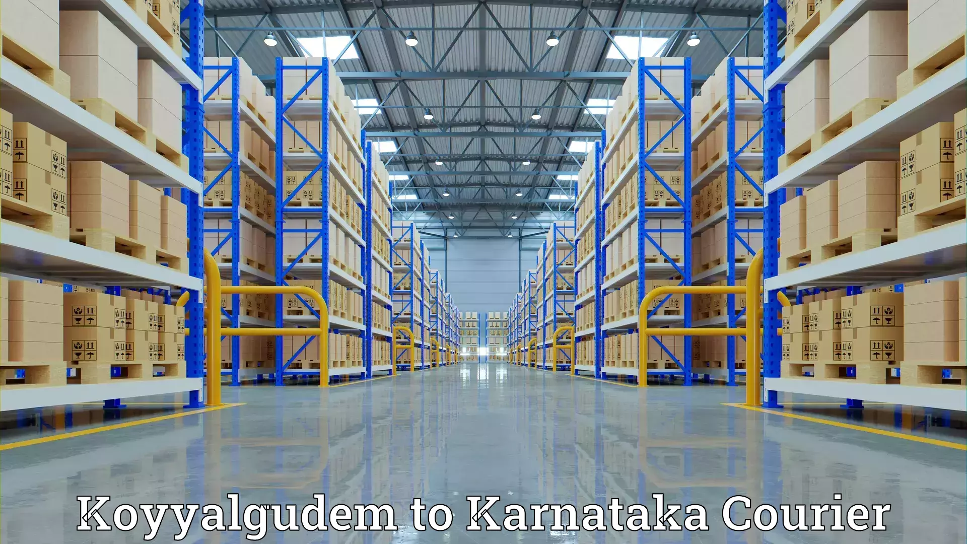 Expert household movers Koyyalgudem to Karnataka