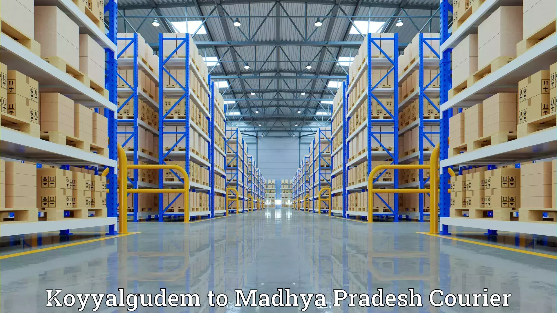 Furniture delivery service Koyyalgudem to Gwalior