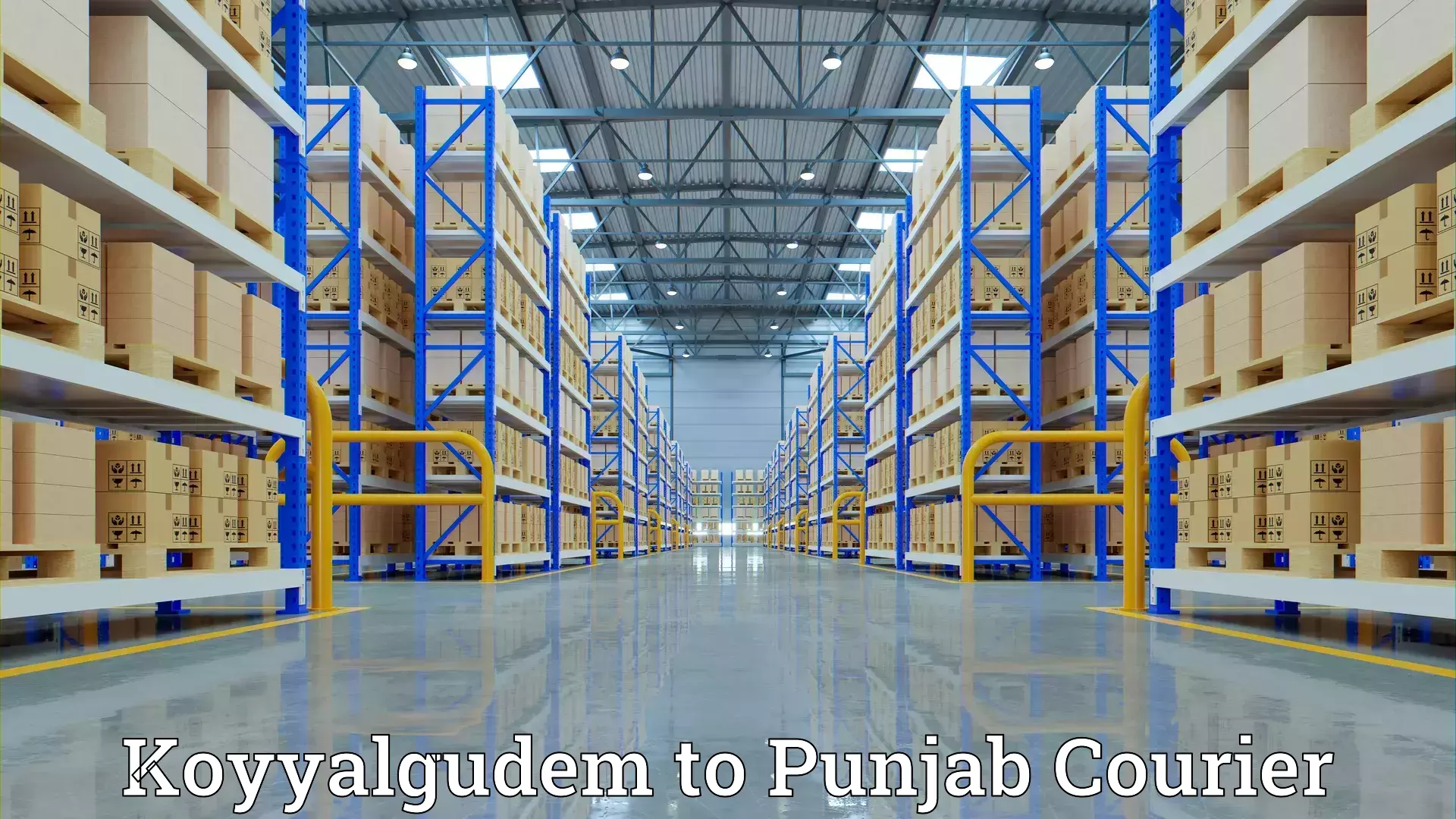 Reliable furniture transport Koyyalgudem to Anandpur Sahib