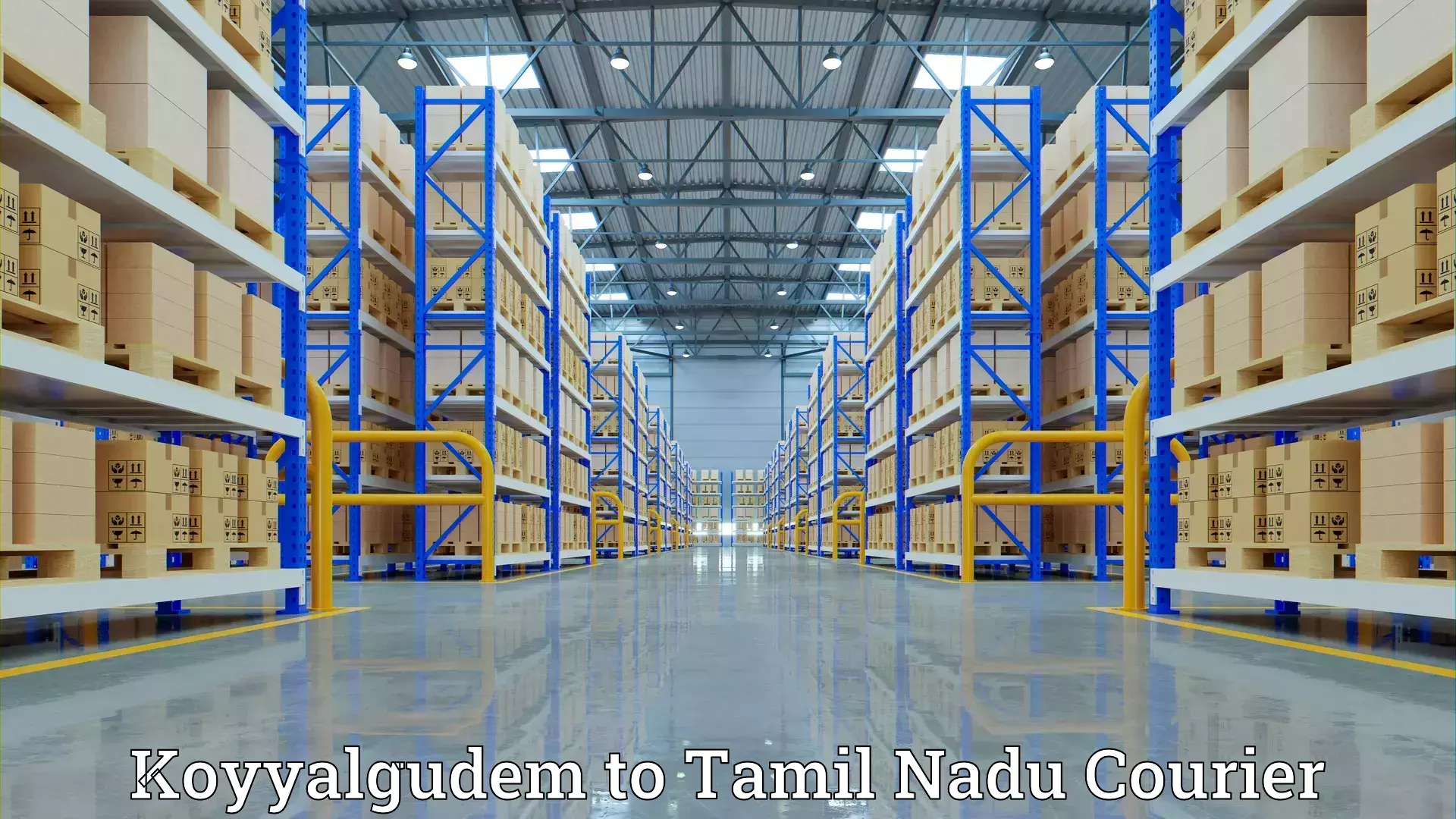 Trusted furniture transport Koyyalgudem to Tiruchirappalli