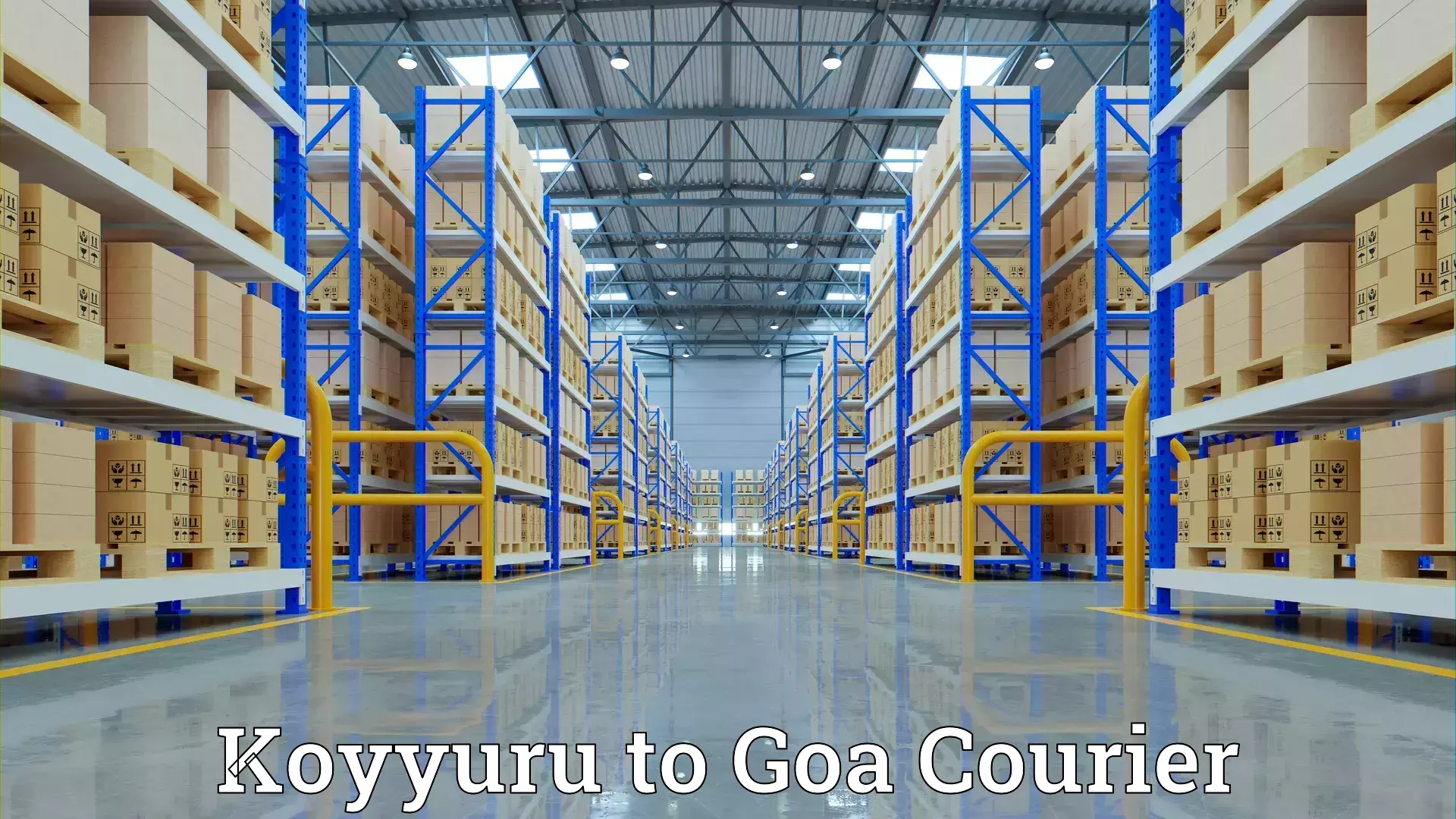 Customized relocation services Koyyuru to Goa