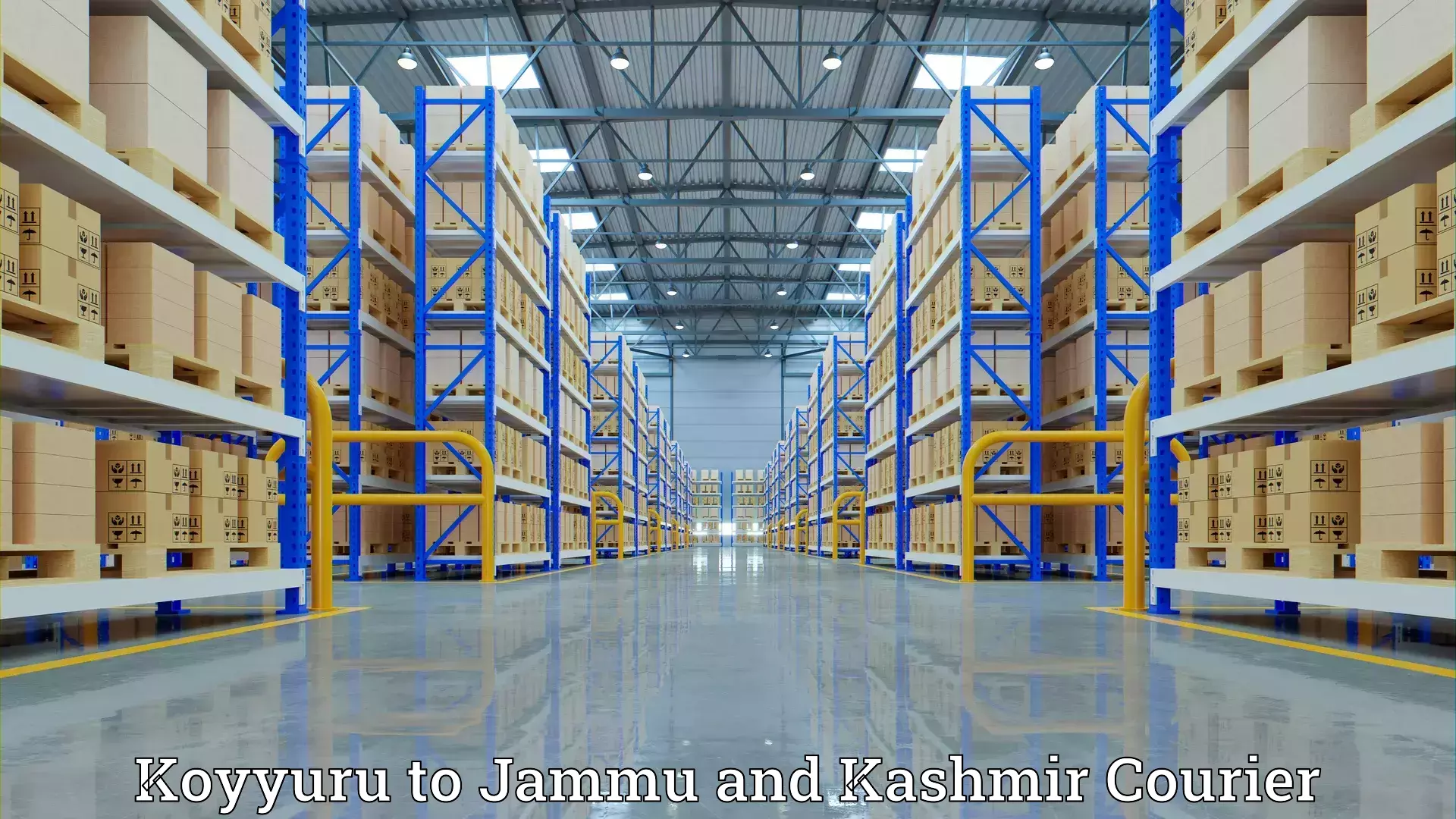 Quick home relocation services in Koyyuru to Kupwara