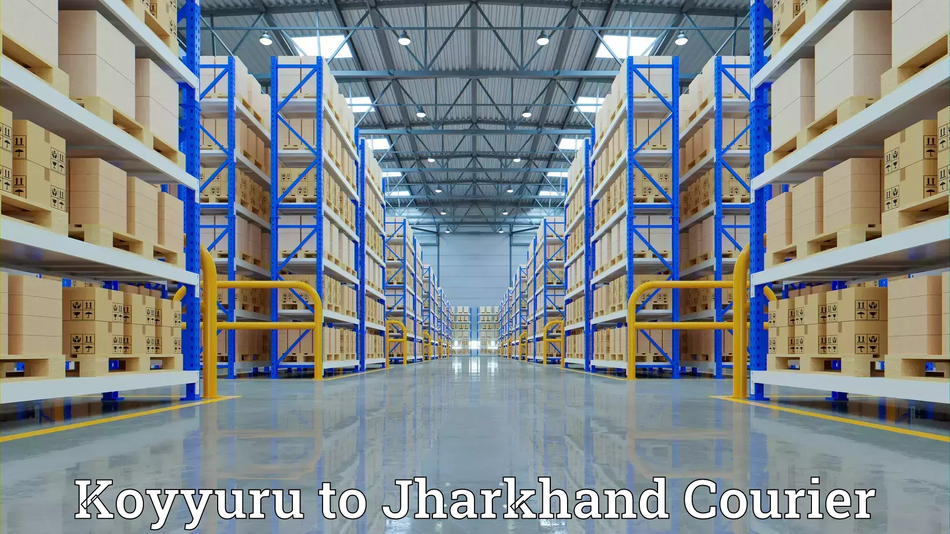 Professional movers and packers Koyyuru to Jharkhand