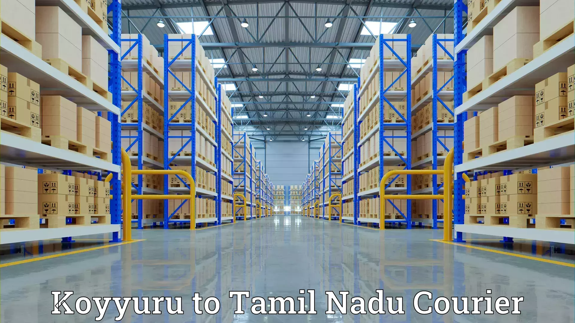 Quality furniture shipping Koyyuru to Nandambakkam