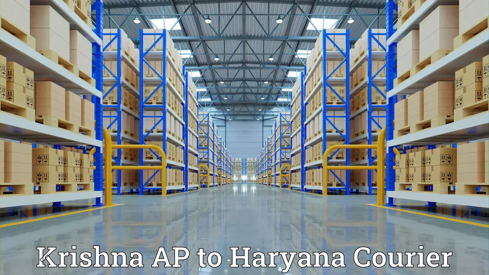 Comprehensive home relocation Krishna AP to Haryana