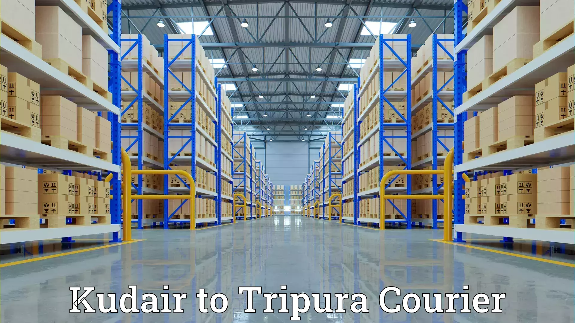 Safe home goods transport Kudair to Tripura