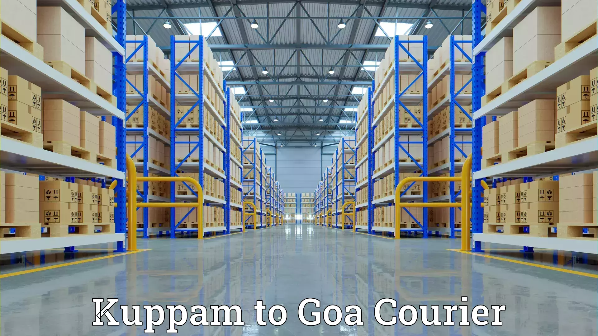 Custom moving plans Kuppam to Vasco da Gama