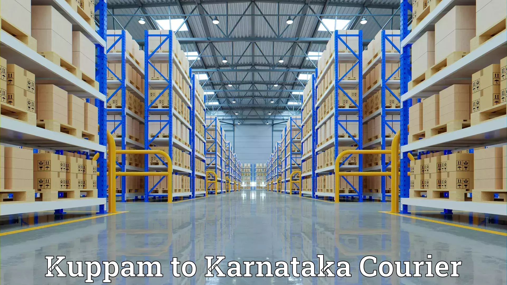 Furniture transport service Kuppam to Manipal