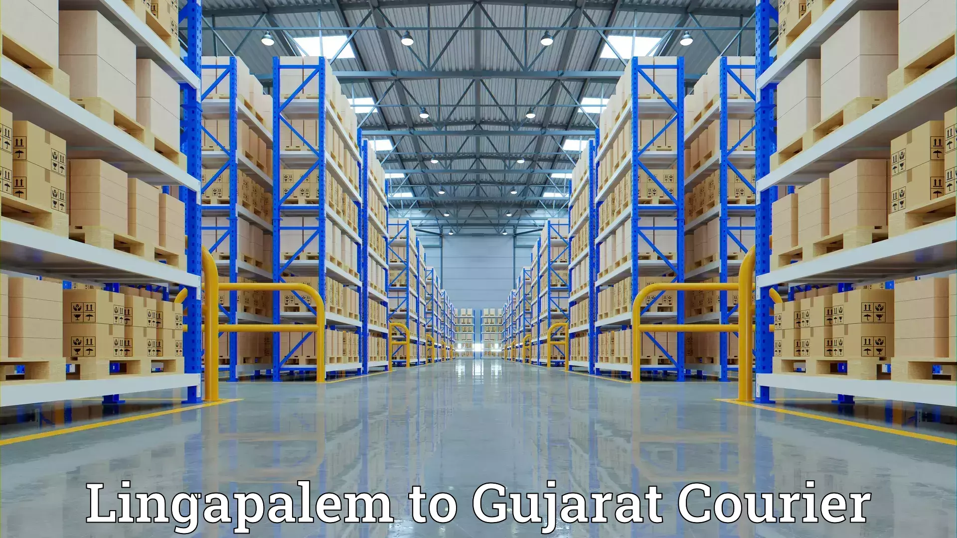 Efficient moving services Lingapalem to Gujarat