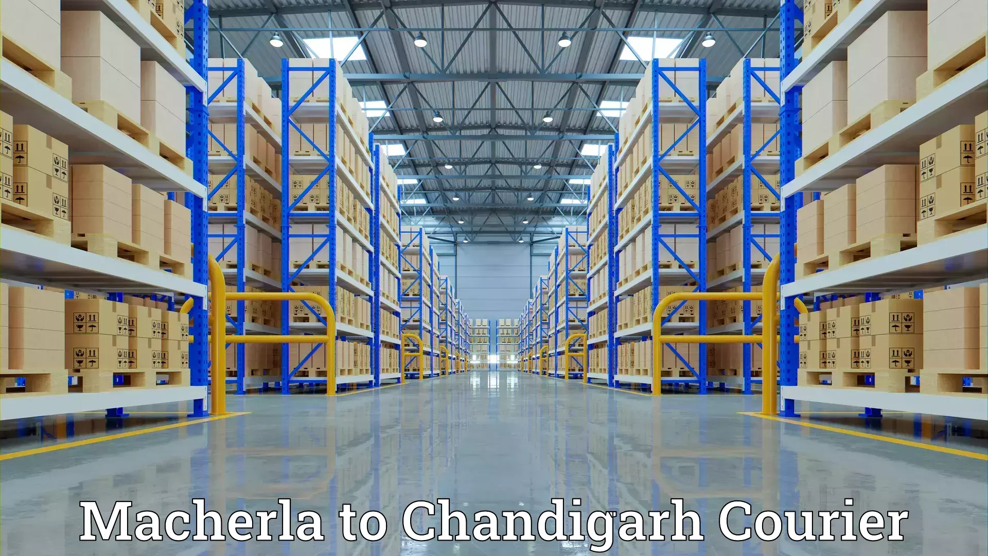 Efficient furniture transport Macherla to Panjab University Chandigarh