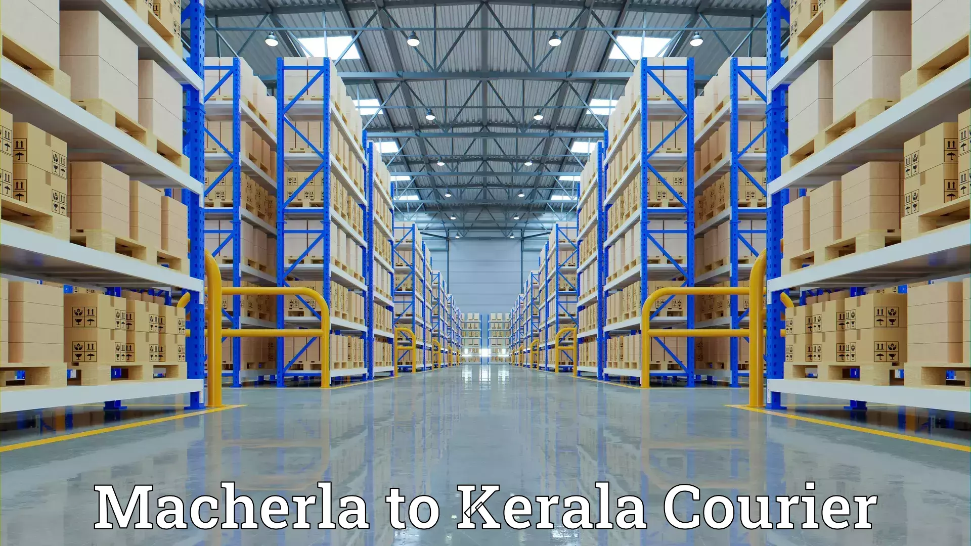 Efficient household relocation Macherla to Kerala