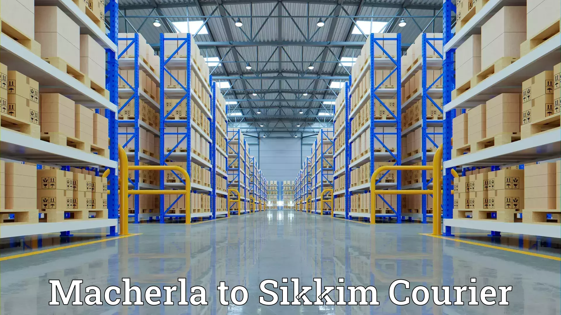 Furniture logistics Macherla to Sikkim