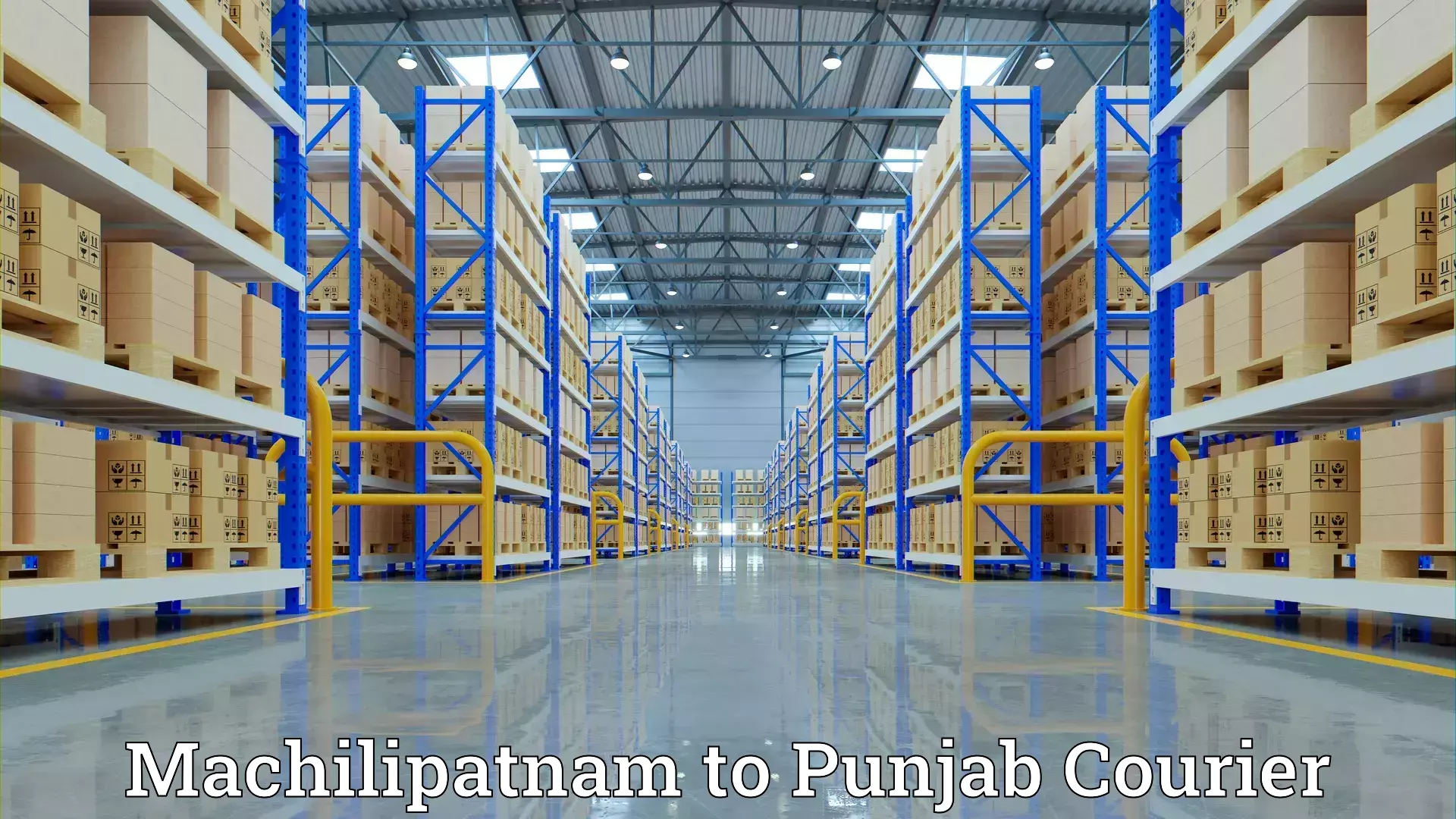 Easy furniture transport Machilipatnam to Central University of Punjab Bathinda