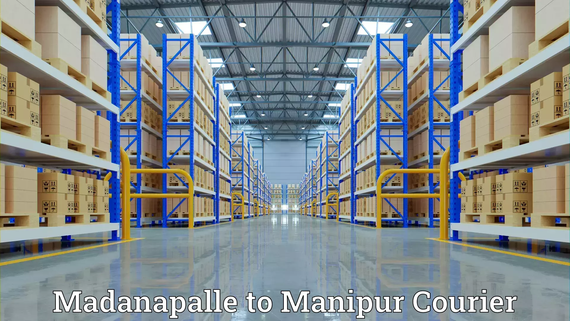 Residential moving experts Madanapalle to Manipur