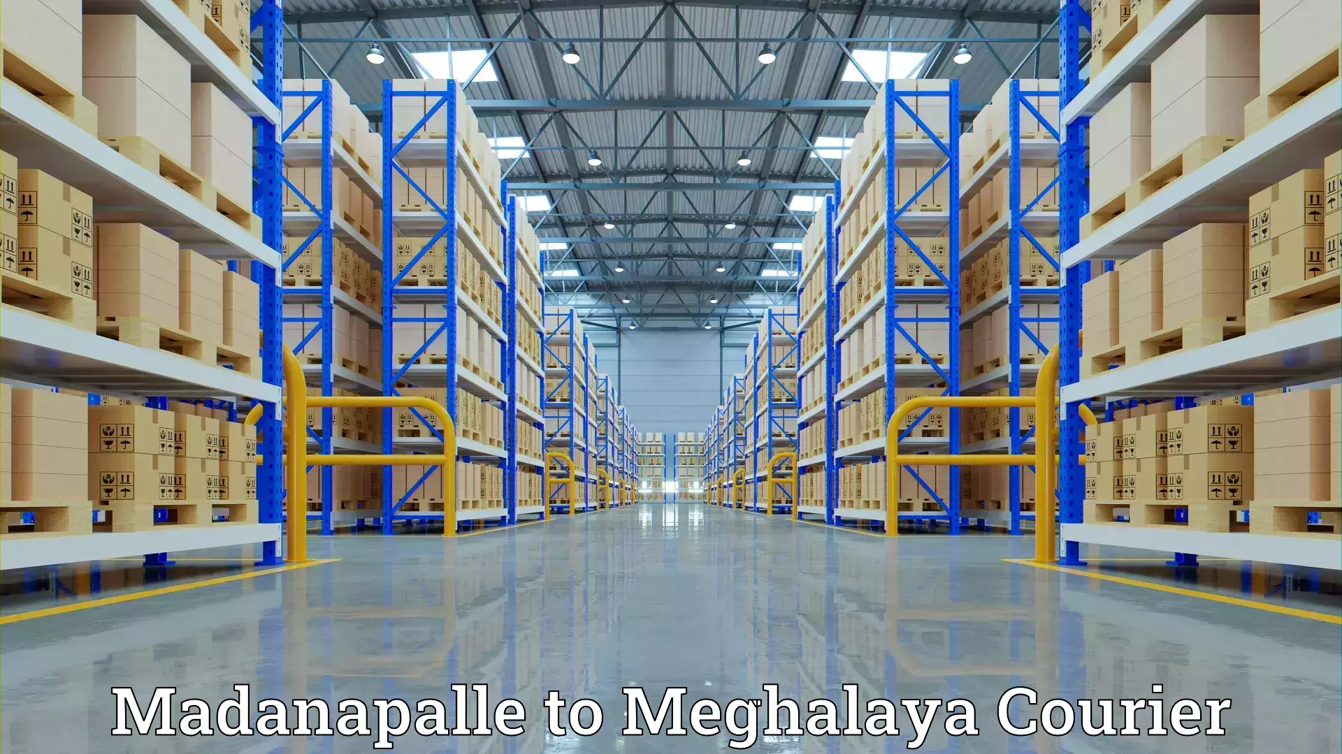 Professional relocation services in Madanapalle to West Khasi Hills