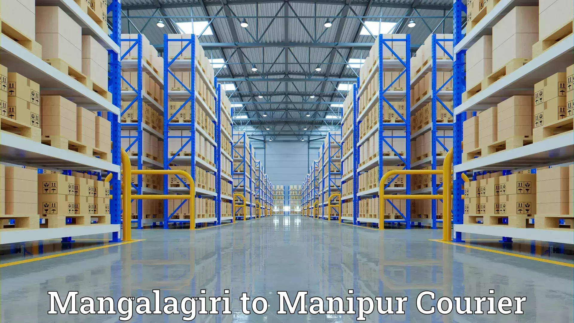 Skilled furniture transport Mangalagiri to Imphal