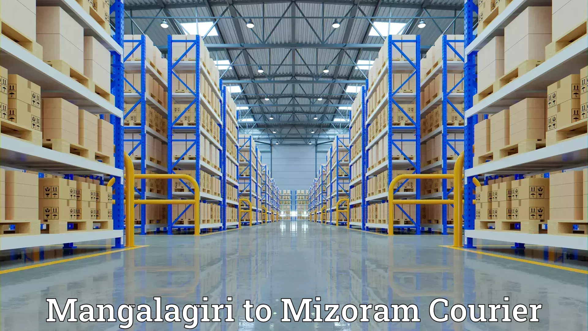 Full-service movers Mangalagiri to Mizoram University Aizawl