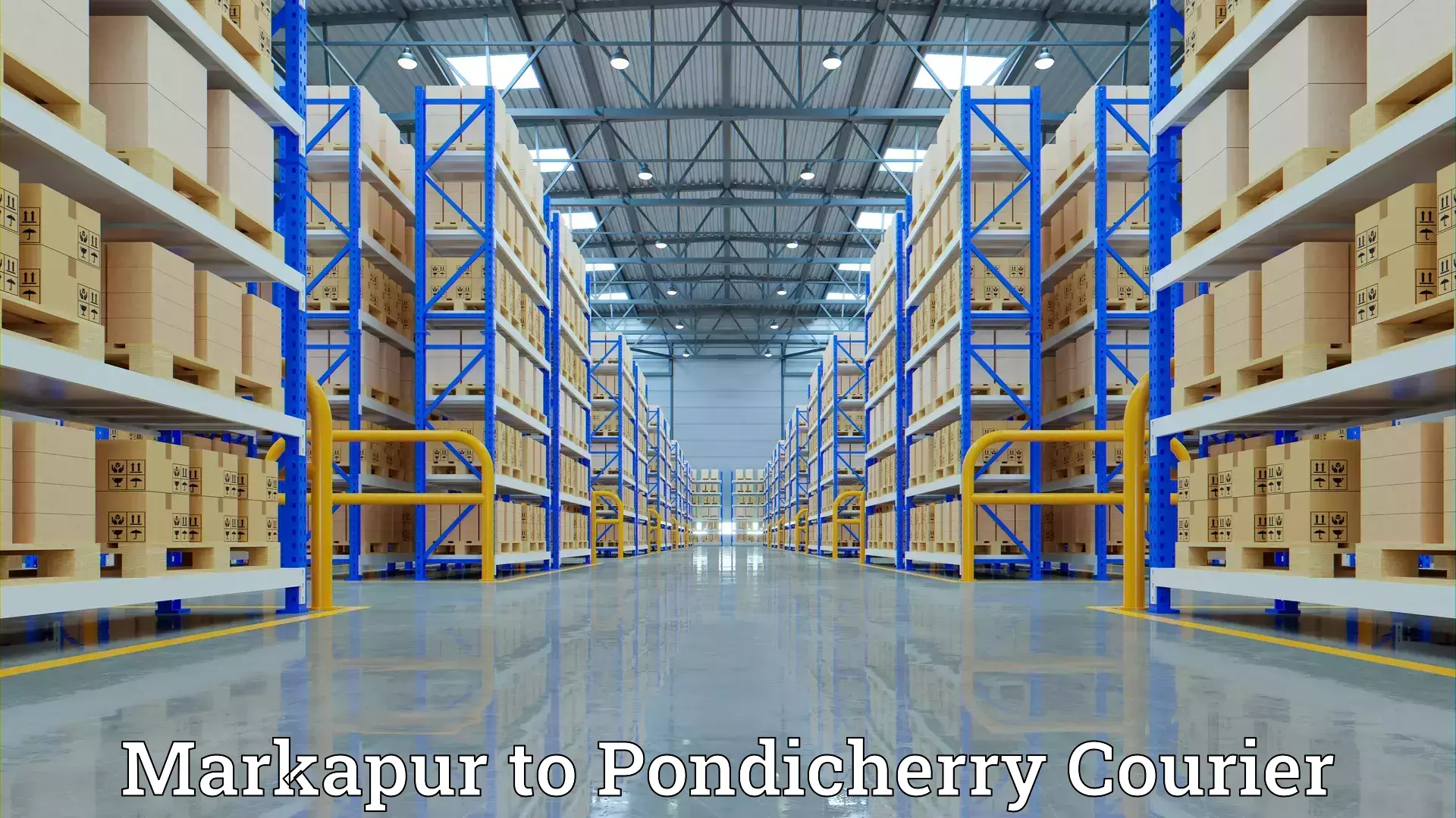 Quality moving services Markapur to Pondicherry