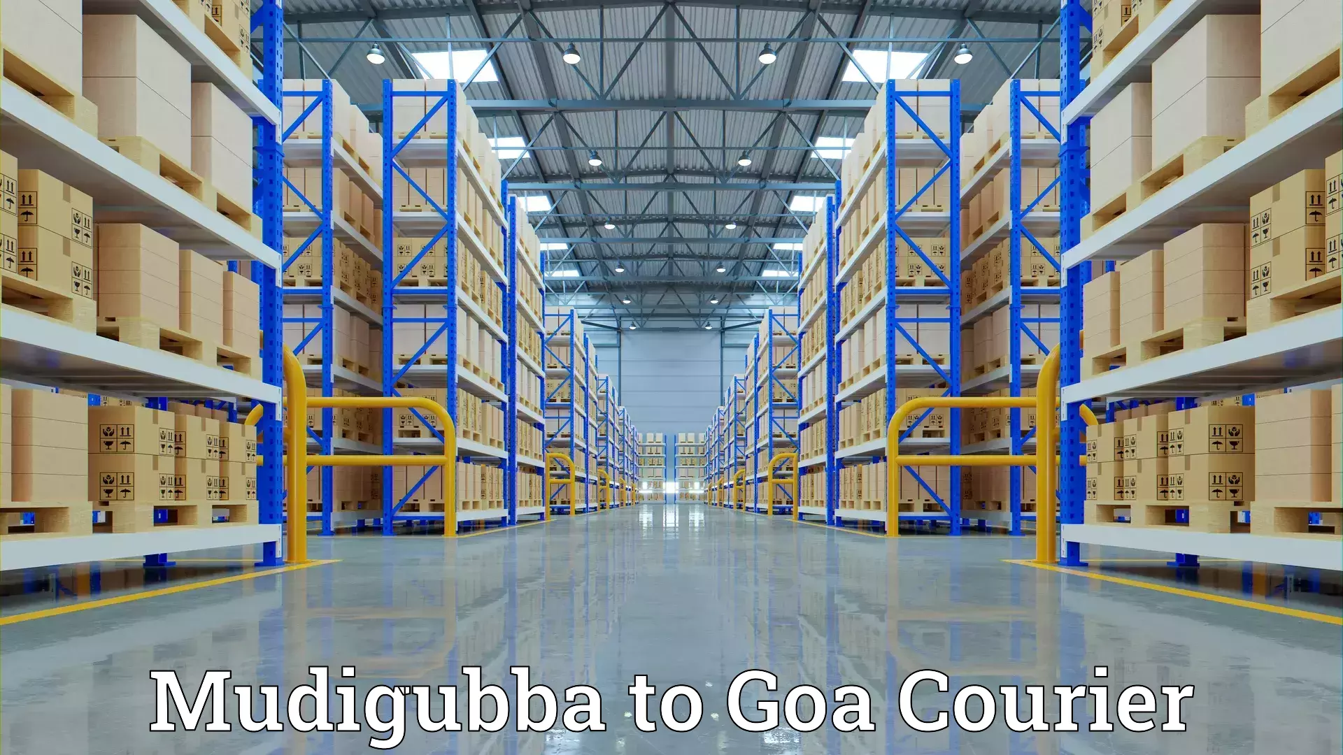 Home goods transport Mudigubba to IIT Goa