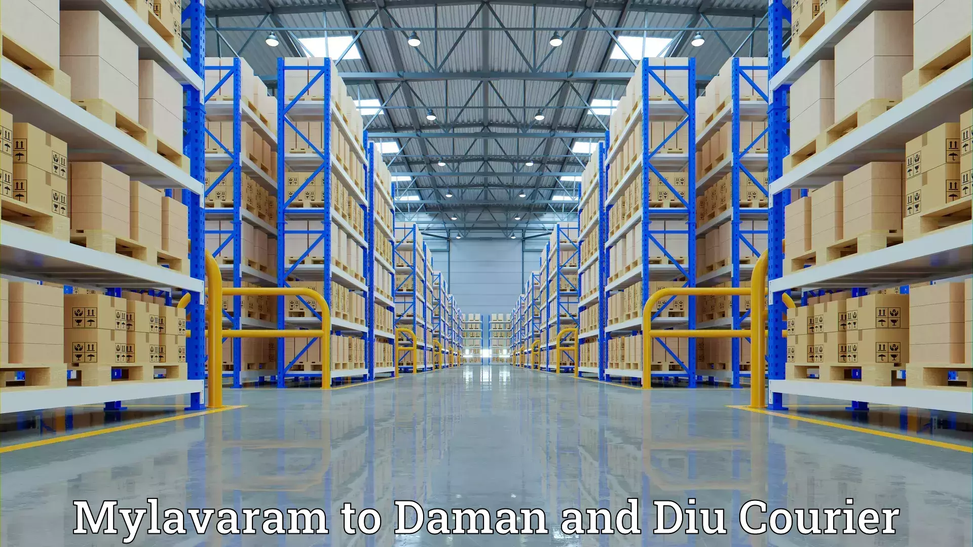 Cost-effective moving solutions Mylavaram to Daman