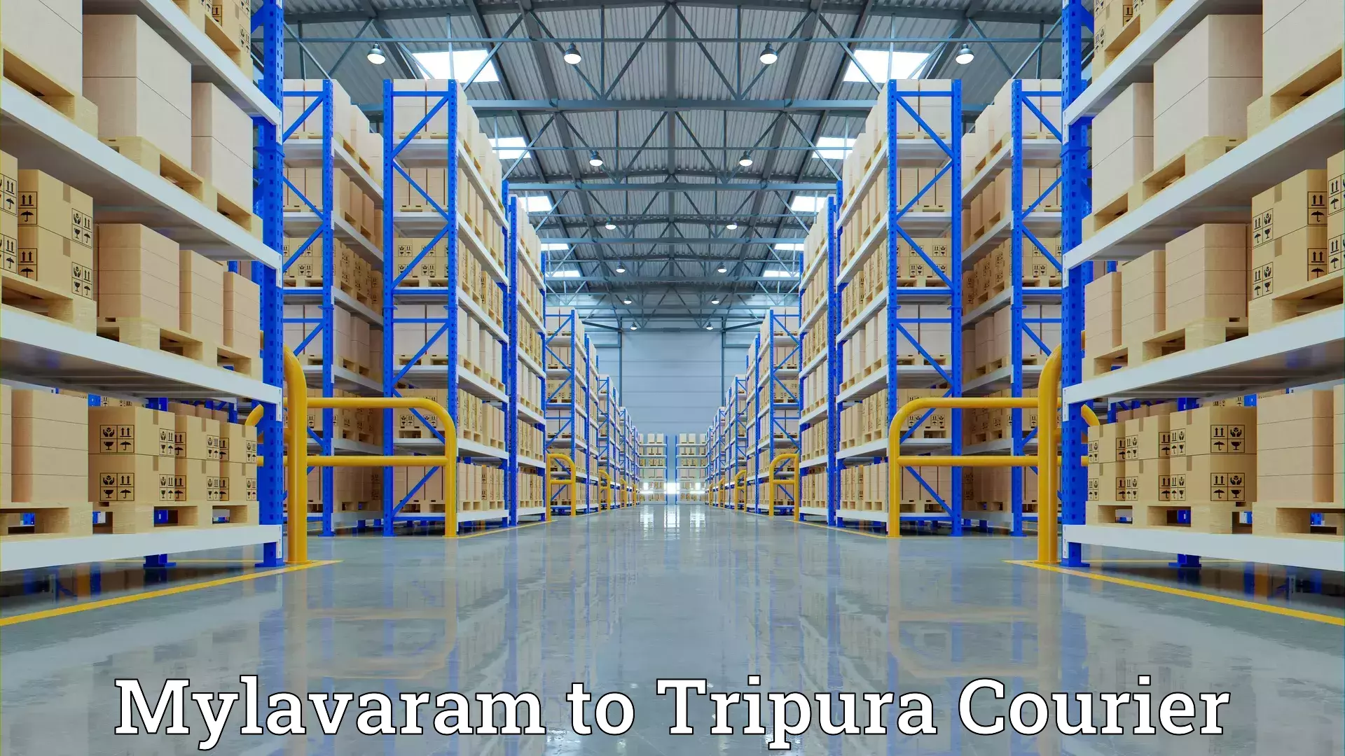 Furniture transport service Mylavaram to Tripura