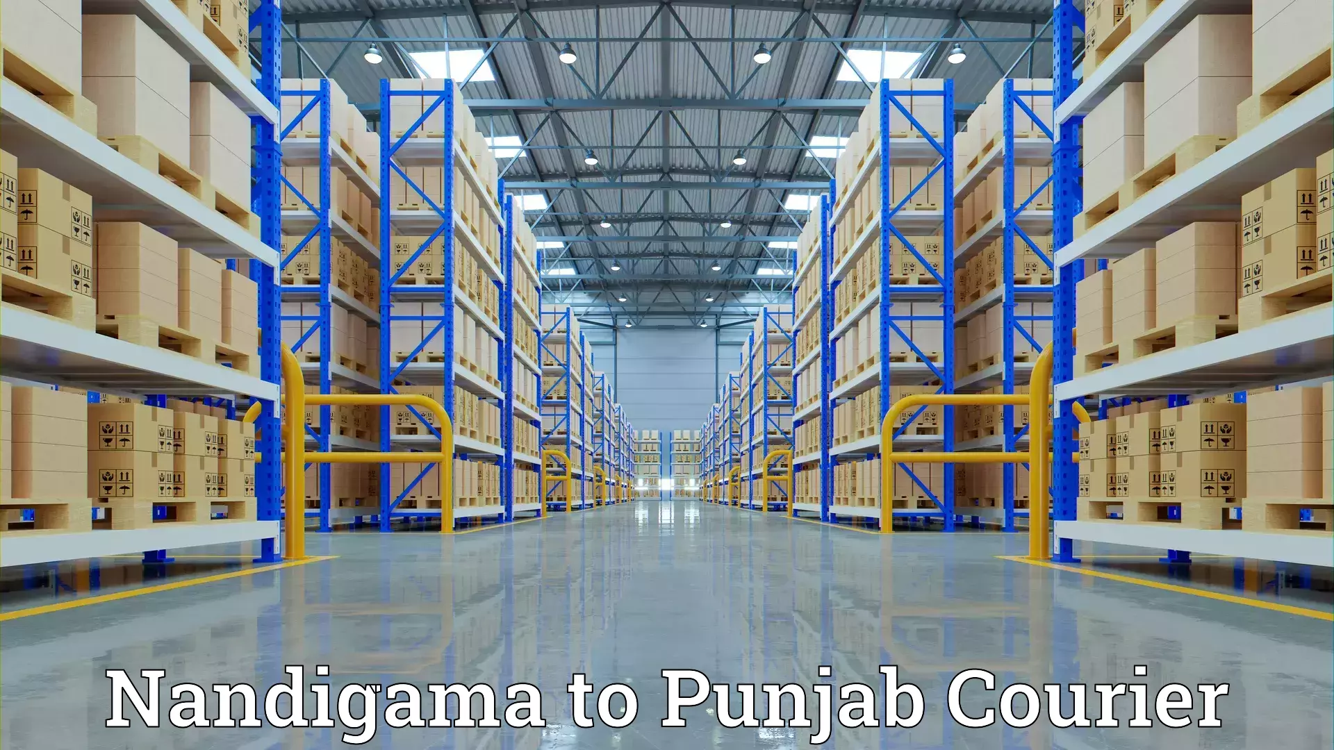 Efficient moving and packing Nandigama to Punjab