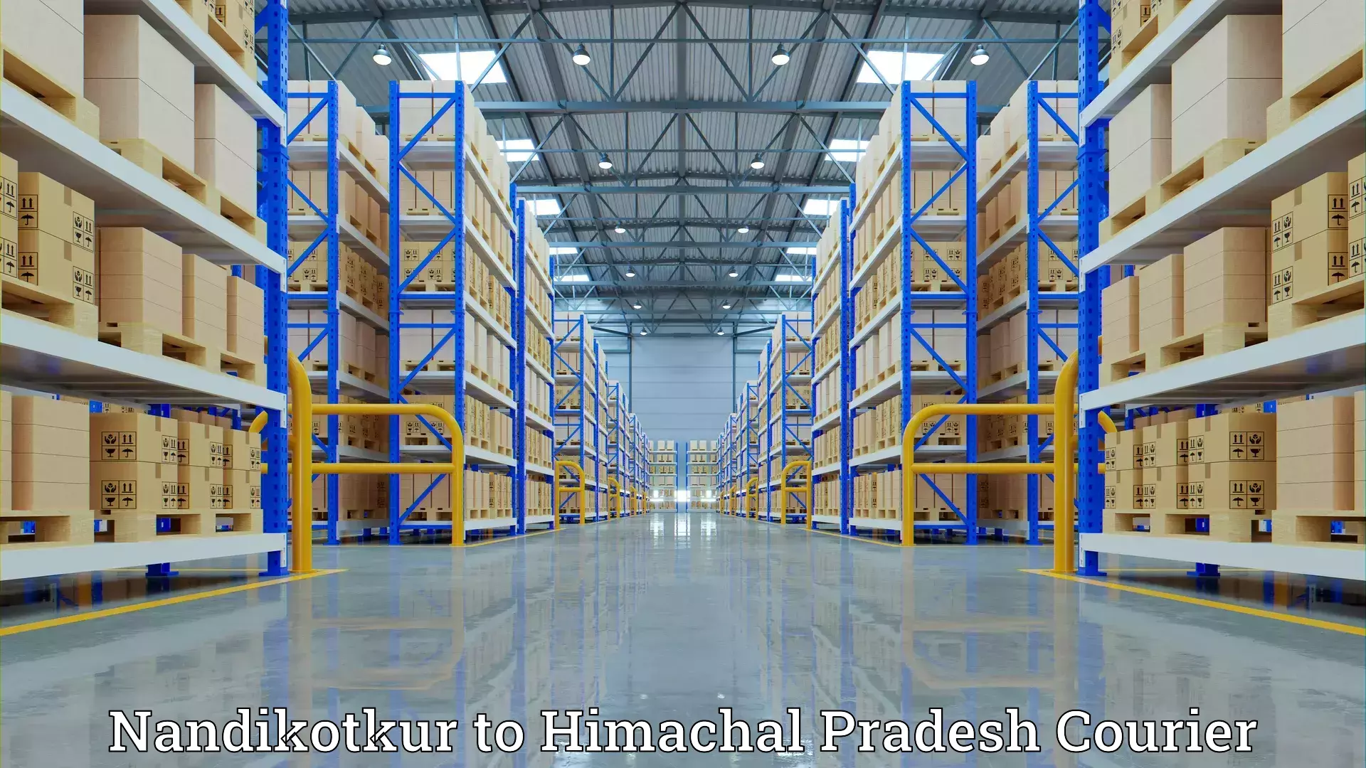 Household goods movers and packers Nandikotkur to Bilaspur Himachal Pradesh