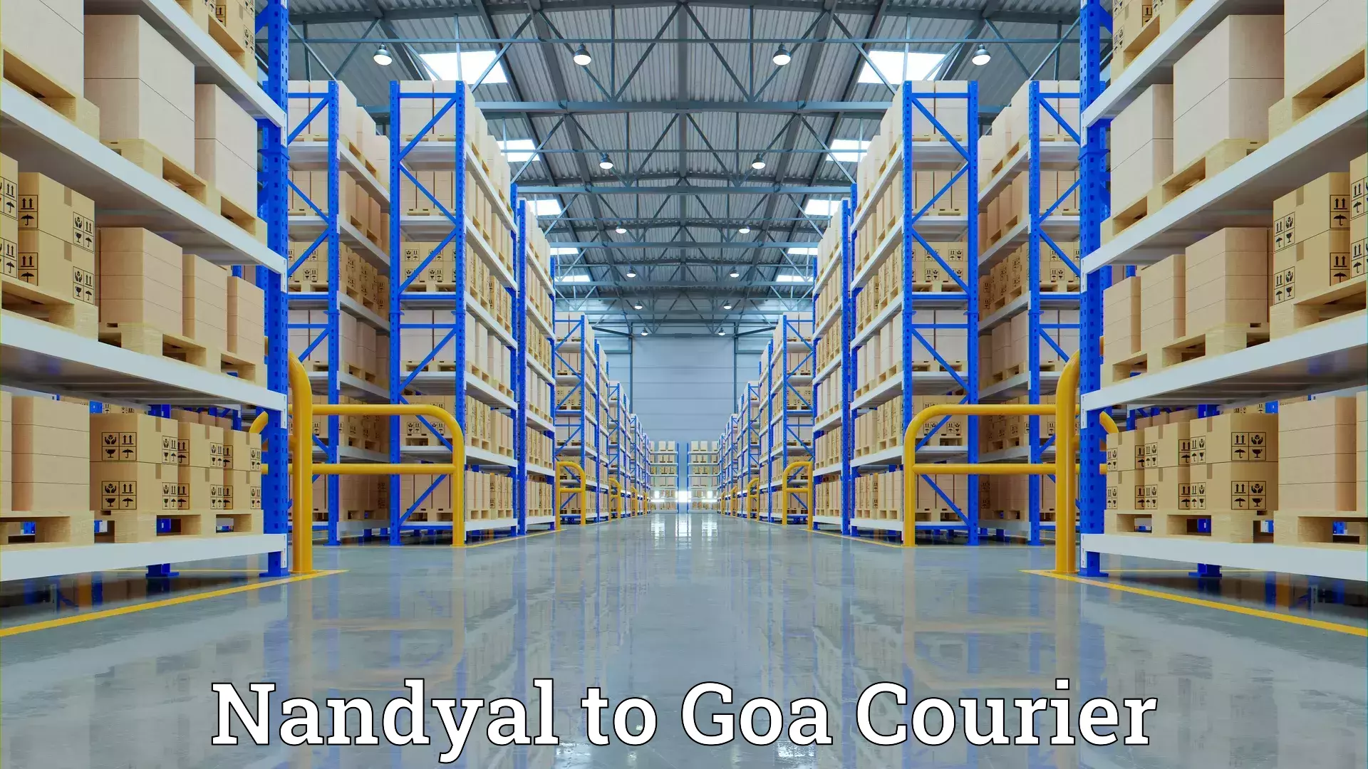 Quick moving services Nandyal to Goa