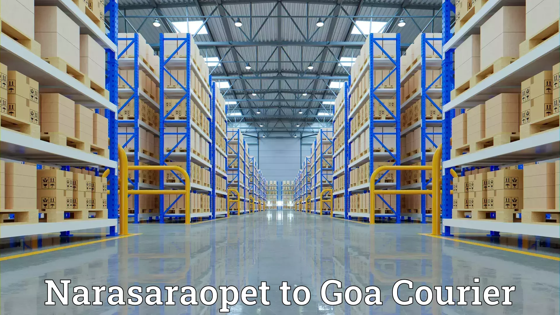 Safe furniture transport in Narasaraopet to Panaji