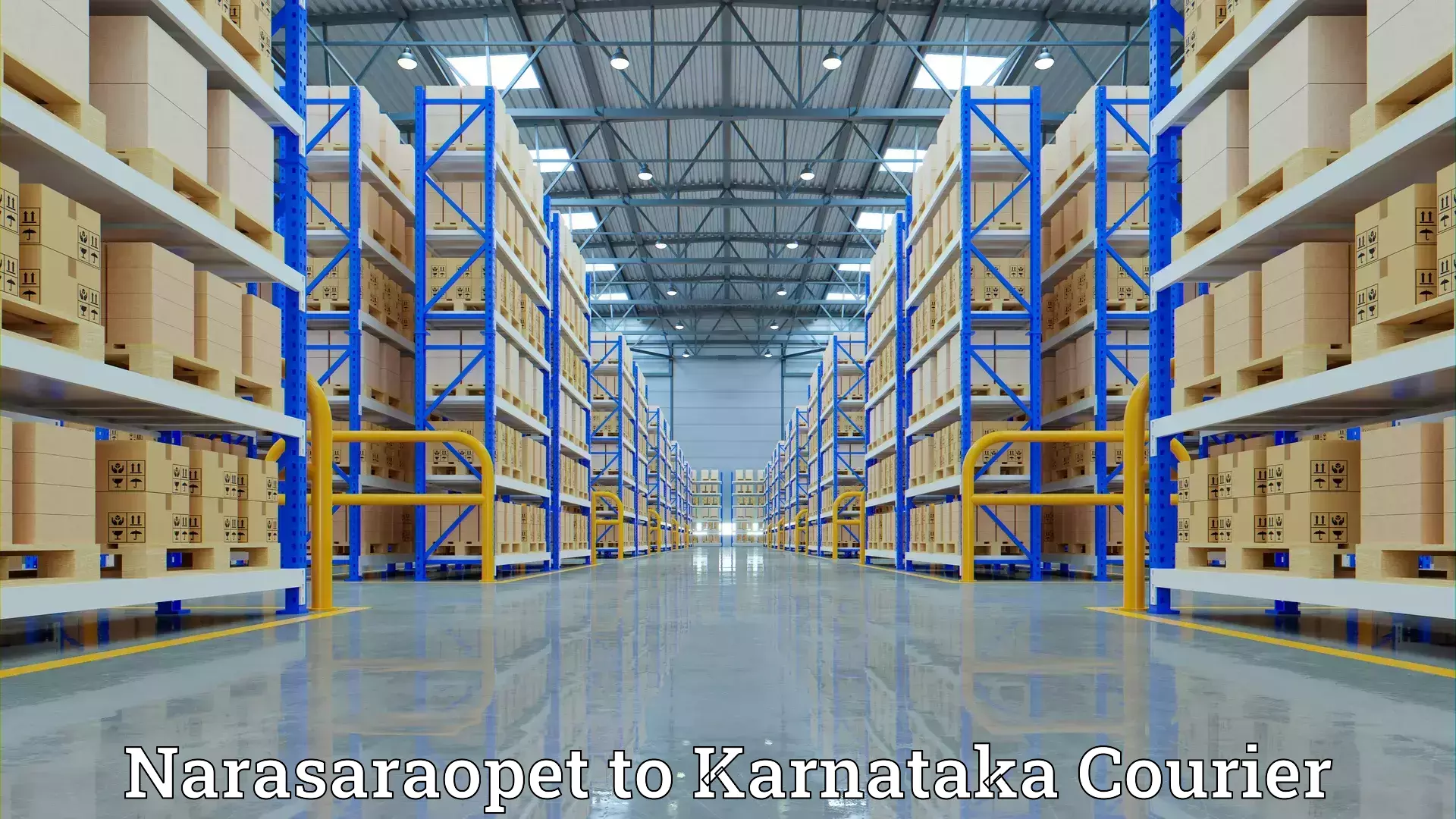 Efficient packing services Narasaraopet to Afzalpur