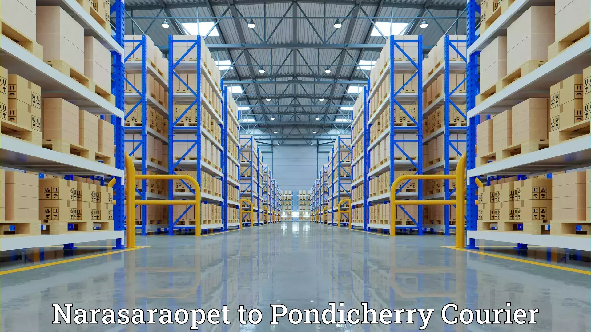 Quality moving company Narasaraopet to Pondicherry University