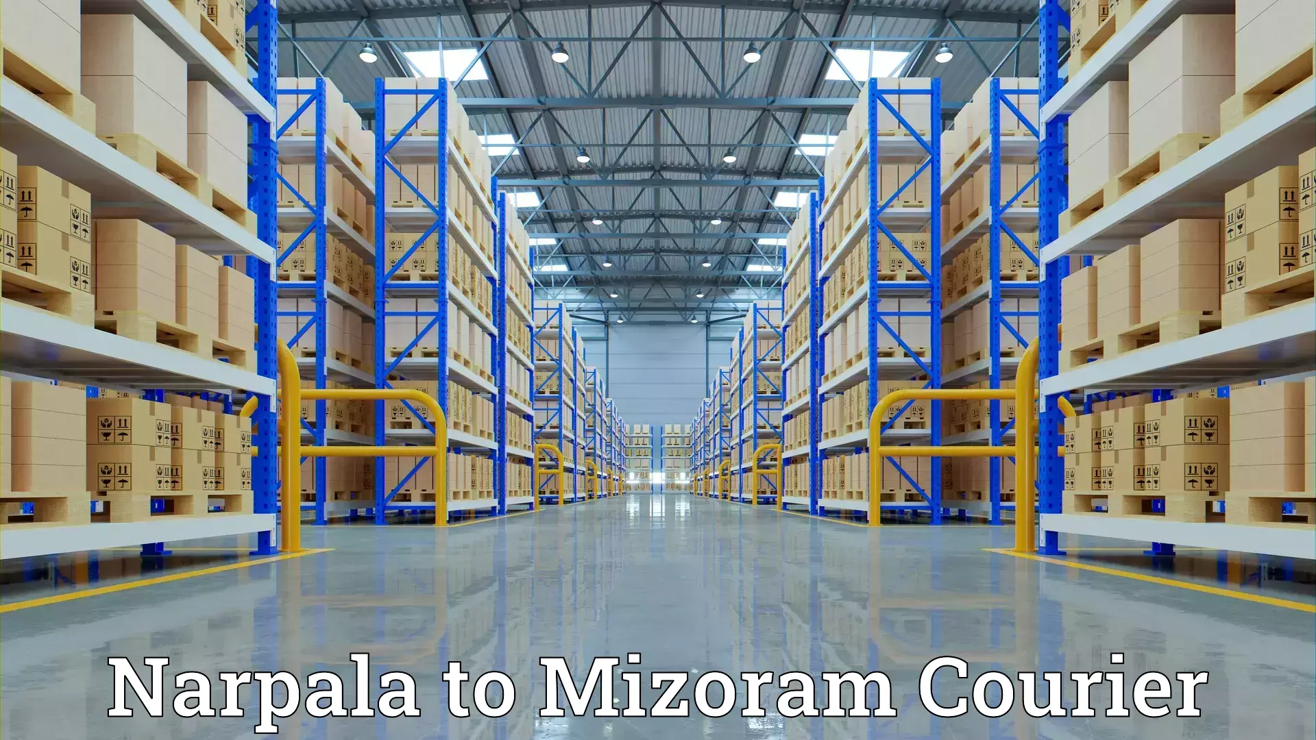 Household goods delivery Narpala to Mizoram