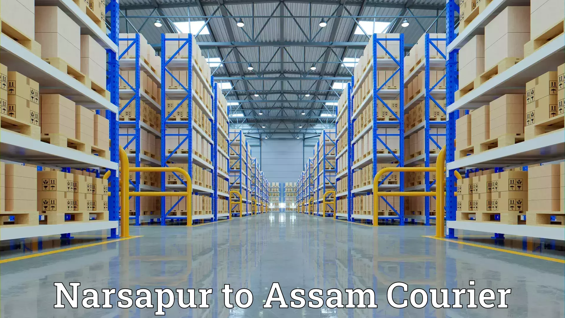 Full-service furniture transport Narsapur to Guwahati University