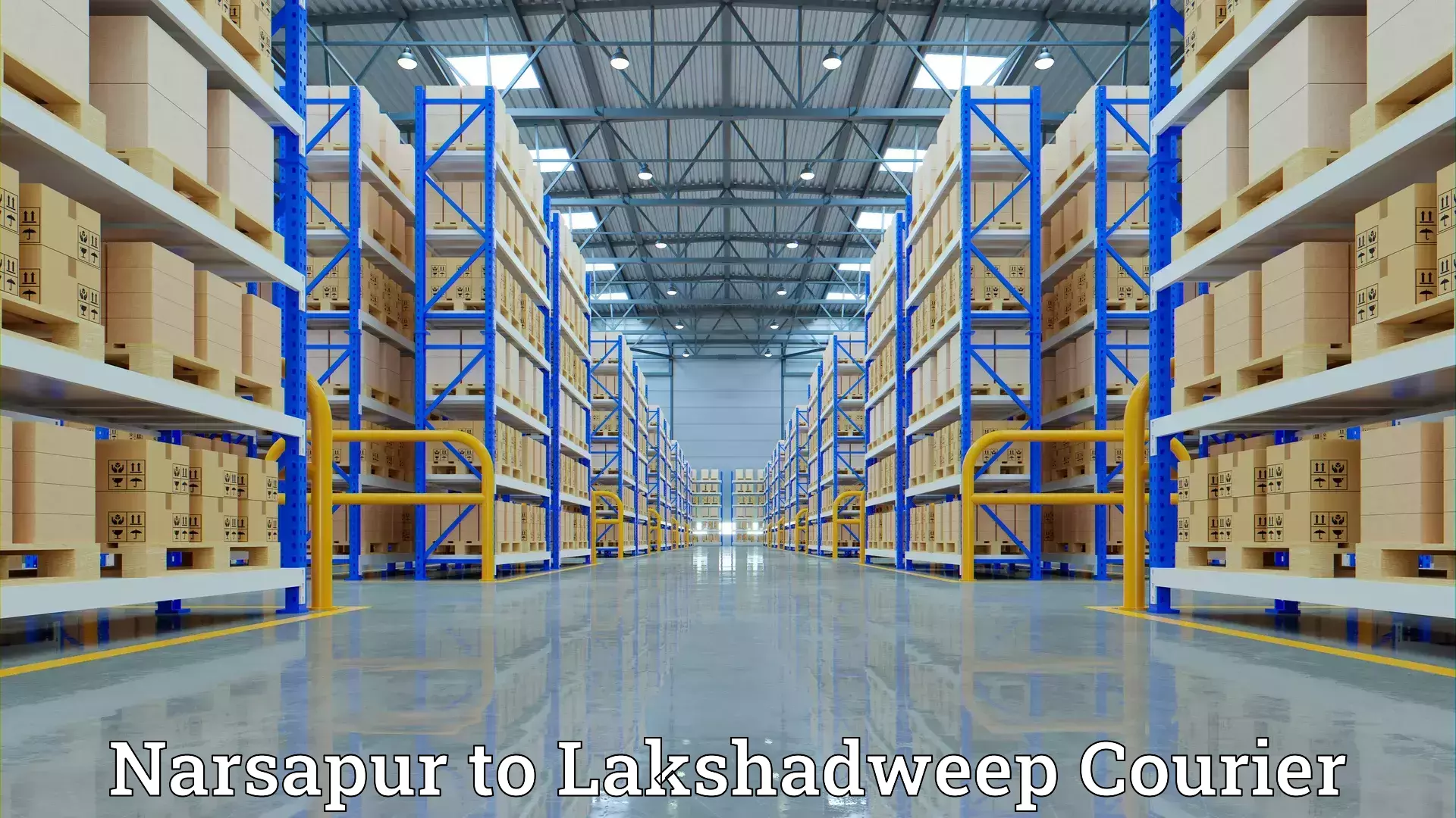 Skilled furniture transport Narsapur to Lakshadweep