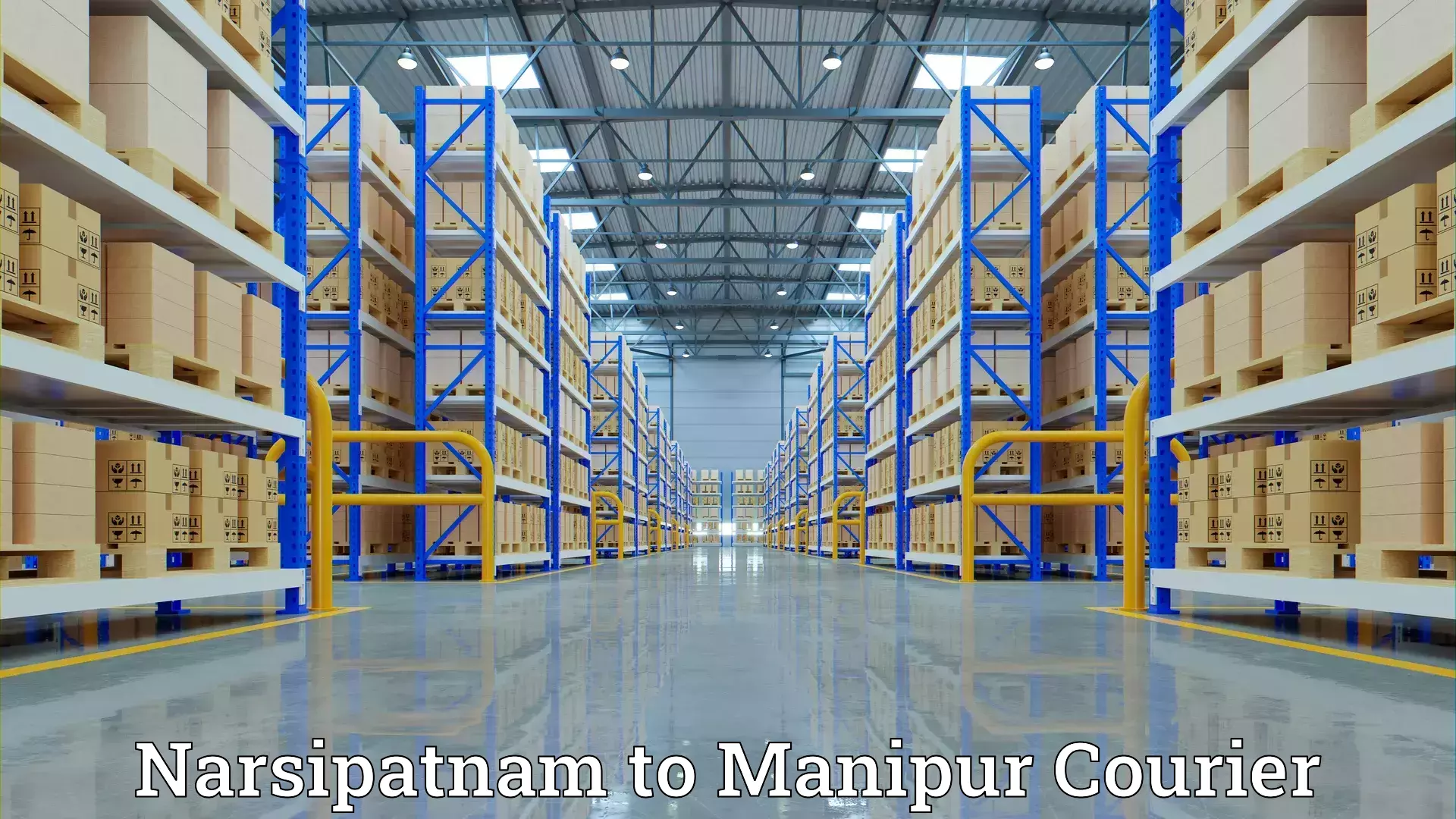 Home goods transport Narsipatnam to Manipur