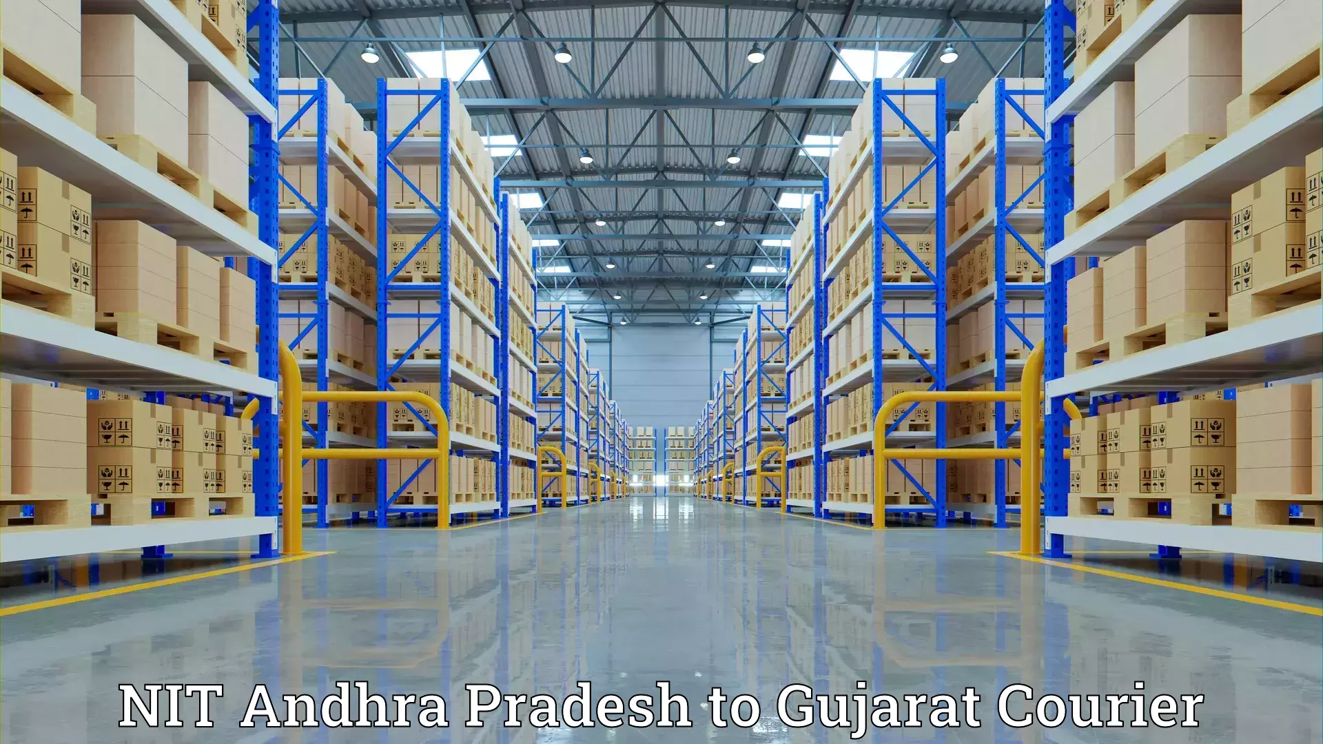 Easy furniture transport NIT Andhra Pradesh to Jhagadia