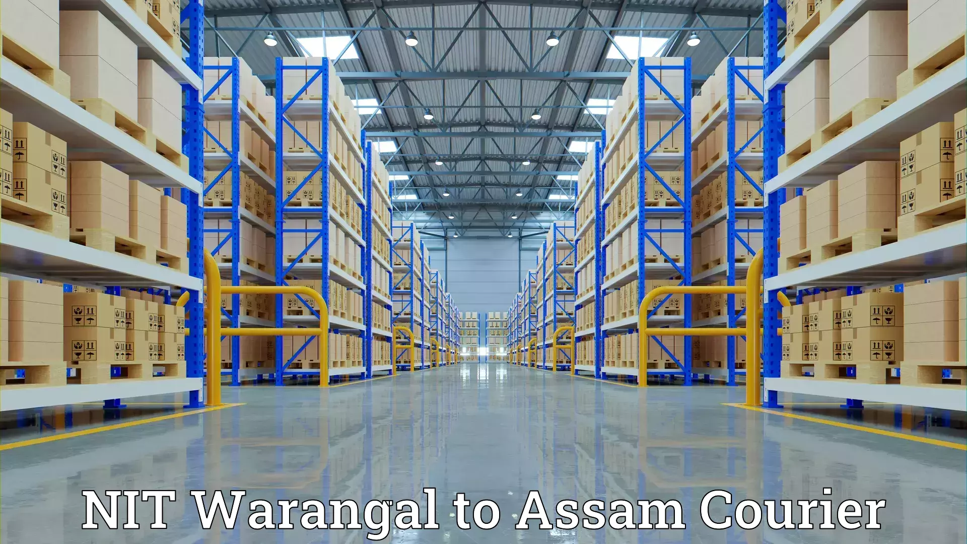 Residential furniture transport NIT Warangal to Tezpur